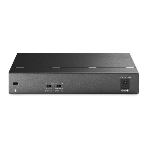 Switch|TP-LINK|TL-SG1006PP|Desktop/pedestal|6x10Base-T / 100Base-TX / 1000Base-T|PoE+ ports 4|TL-SG1006PP image 2