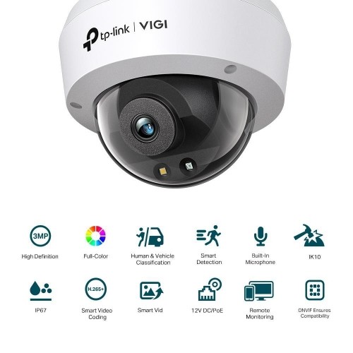 NET CAMERA 3MP IR DOME/VIGI C230(4MM) TP-LINK image 2