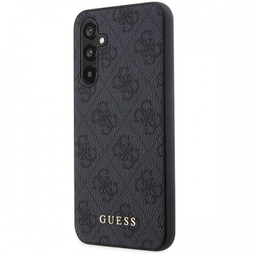 Guess GUHCS23FEG4GFGR S23 FE S711 szary|grey hardcase 4G Metal Gold Logo image 2