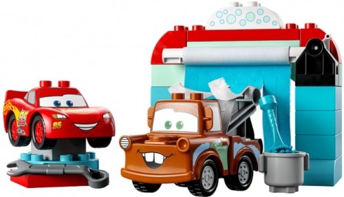 LEGO 10996 Duplo Lighting Mcqueen & Mater's Car Wash Fun Konstruktors image 2