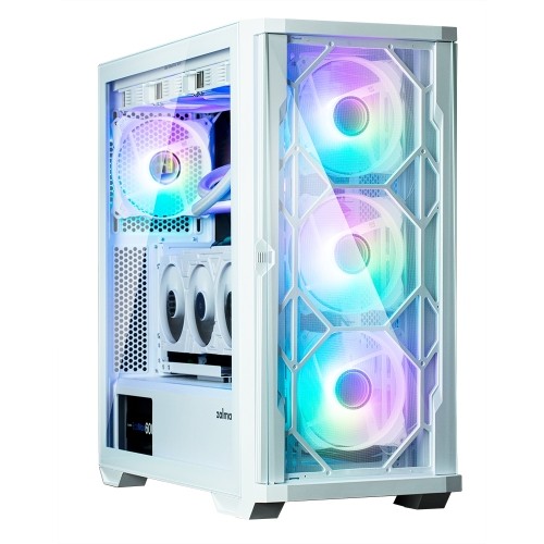 Zalman Z10 DUO White ATX ZM-IF120 x4 image 2