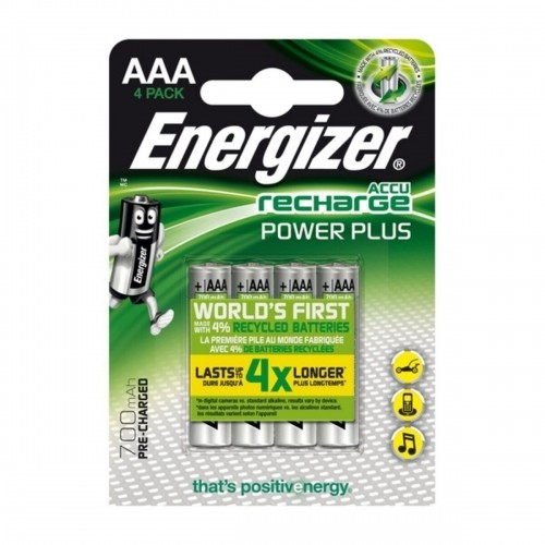 Atkārtoti Uzlādējamas Baterijas Energizer AAA-HR03 AAA HR03 image 2