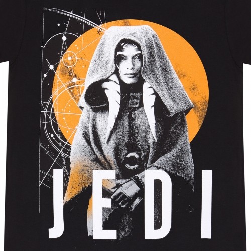 Short Sleeve T-Shirt Star Wars Jedi Black Unisex image 2