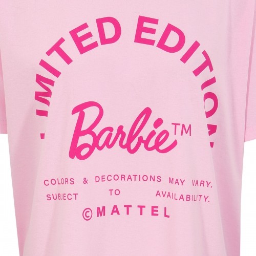 Футболка с коротким рукавом Barbie Limited Edition Светло Pозовый Унисекс image 2