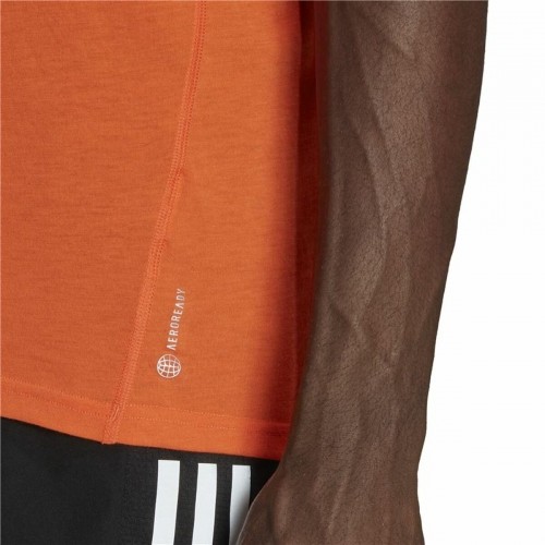 Vīriešu Krekls ar Īsām Piedurknēm Adidas X-City Oranžs image 2