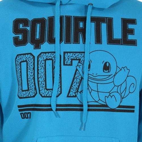 Unisex Hoodie Pokémon Squirtle Line Art Blue image 2