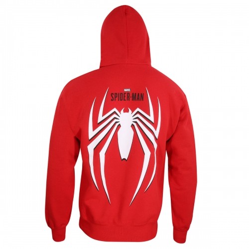 Толстовка с капюшоном унисекс Spider-Man Spider Crest Красный image 2