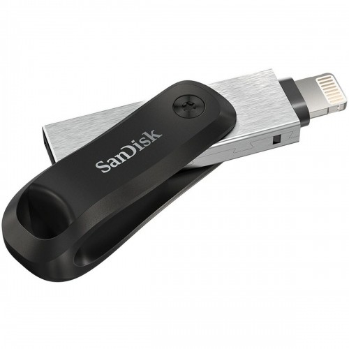 USB Zibatmiņa   SanDisk SDIX60N-128G-GN6NE         Melns Sudrabains 128 GB image 2