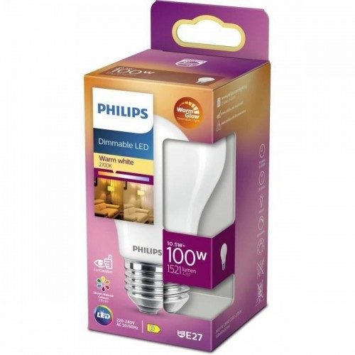 Светодиодная лампочка Philips Bombilla (regulable) Белый D 100 W image 2