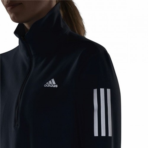 Sieviešu krekls ar garām piedurknēm Adidas Own the Run 1/2 Zip Indigo image 2