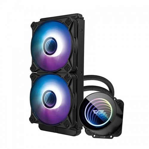 Darkflash DX240 V2 PC Water Cooling ARGB 2x 120x120 (black) image 2