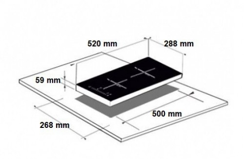 Induction hob Schlosser BT3523 image 2