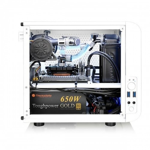 Блок полубашня Mini ITX THERMALTAKE Core V1 Snow Edition Белый image 2