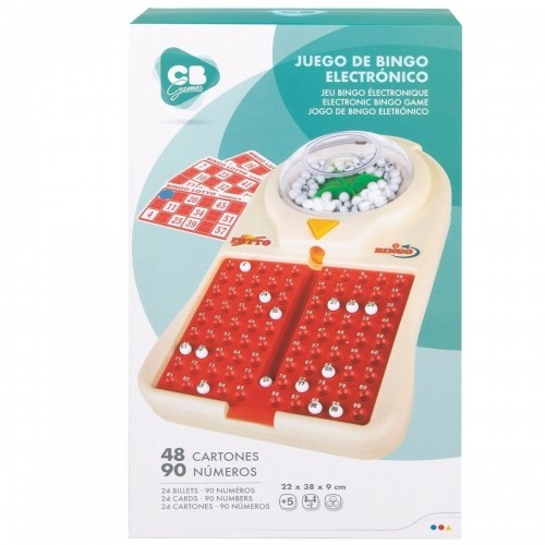Automātiskais Bingo Colorbaby Kartons Plastmasa (6 gb.) image 2