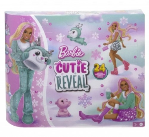 Barbie HJX76 Cutie Reveal Adventes Kalendārs image 2