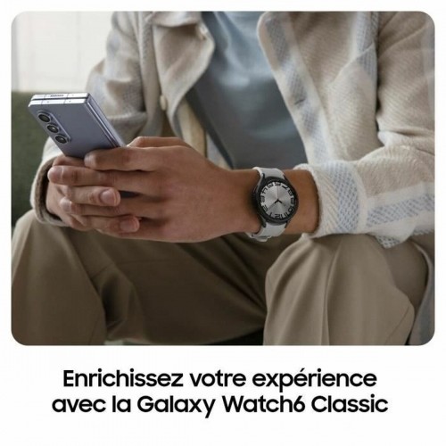 Viedpulkstenis Samsung Galaxy Watch6 Melns Sudrabains 1,3" 43 mm image 2
