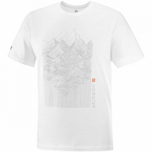 Men’s Short Sleeve T-Shirt Salomon Outlife White image 2
