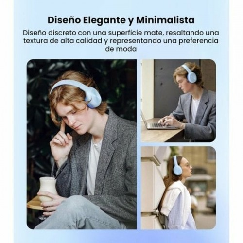 Headphones with Microphone Edifier W600BT Blue image 2
