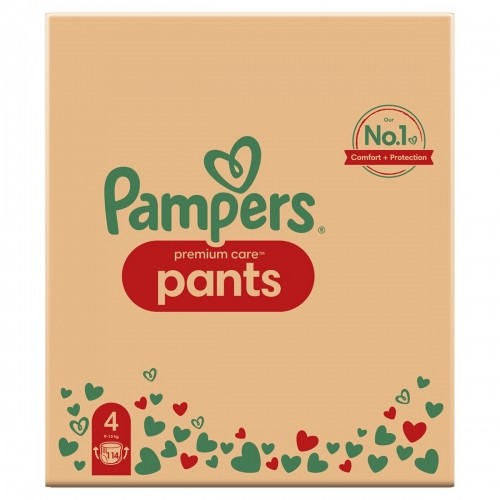 Disposable nappies Pampers                                 9-15 kg 4 (114 Units) image 2