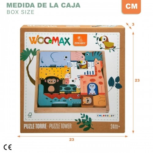 Dzīvnieki Puzle Woomax + 2 gadi (6 gb.) image 2