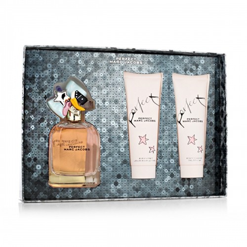 Women's Perfume Set Marc Jacobs EDT Perfect 3 Pieces image 2