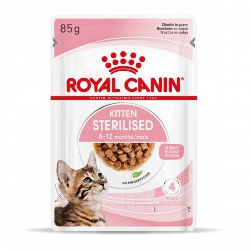 Cat food Royal Canin Sterilised Gravy Chicken 12 x 85 g image 2
