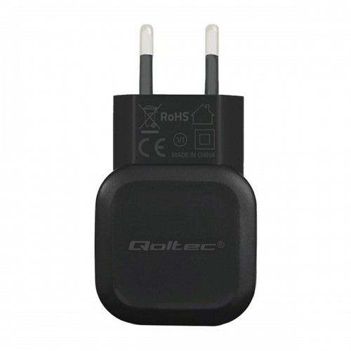 Wall Charger Qoltec 50180 Black 12 W image 2
