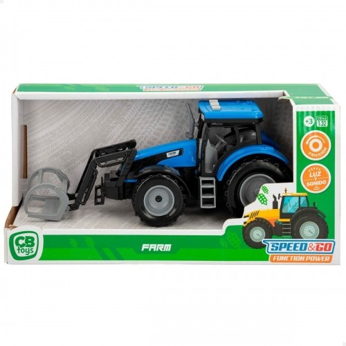 Tractor with Shovel Speed & Go 24,5 x 10 x 8,5 cm (6 Units) image 2