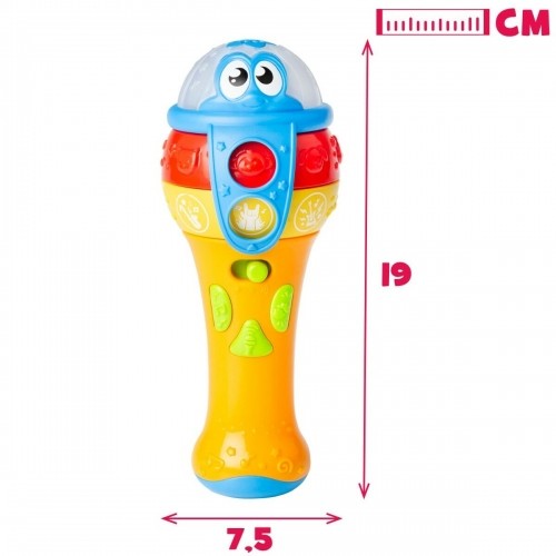 Toy microphone Winfun 7,5 x 19 x 7,8 cm (6 gb.) image 2