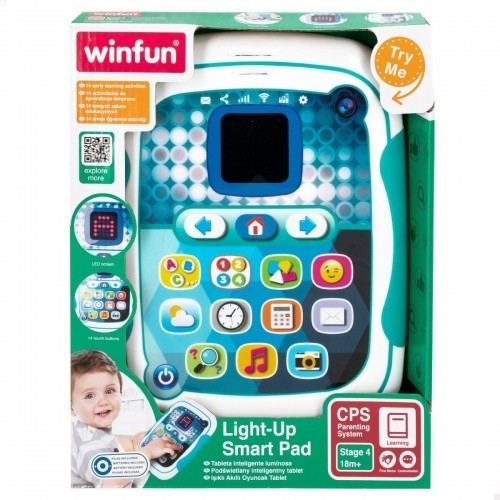 Интерактивный планшет для маленьких Winfun 18 x 24 x 2,5 cm (6 штук) image 2