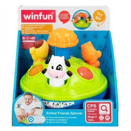 Интерактивная игрушка для маленьких Winfun Животные 18 x 15 x 18 cm (6 штук) image 2