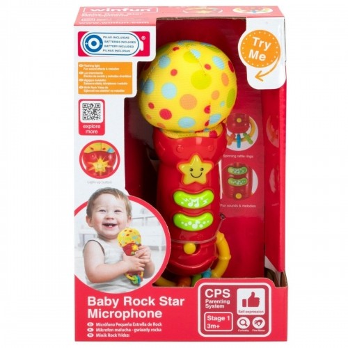 Toy microphone Winfun 6 x 16,5 x 6 cm (6 штук) image 2