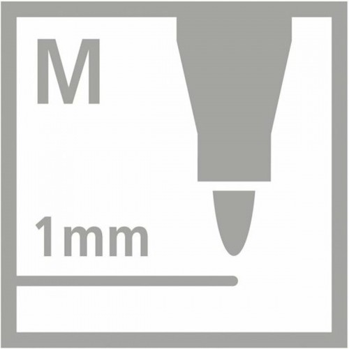 Flomasteru Komplekts Stabilo Pen 68 ARTY 1 mm (30 Daudzums) image 2