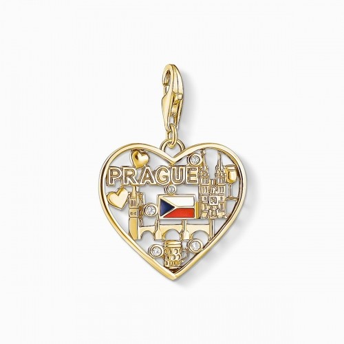 Женские бусы Thomas Sabo IC12365-565-7 Позолоченный 2 cm image 2