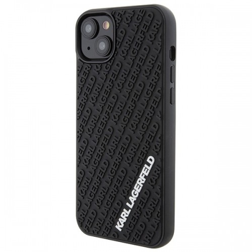 Karl Lagerfeld KLHCP15M3DMKRLK iPhone 15 Plus 6.7" czarny|black hardcase 3D Rubber Multi Logo image 2