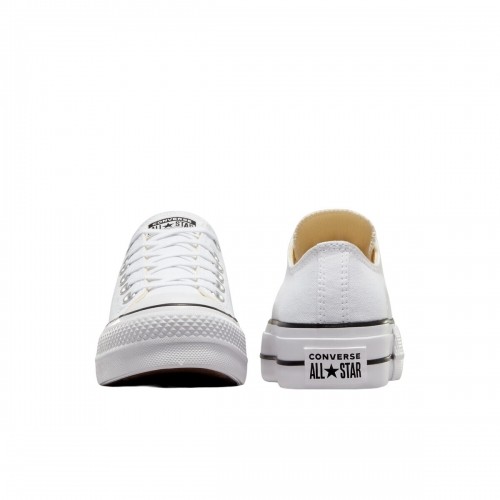 Women's trainers Converse  TAYLOR ALL STAR LIFT 560251C White image 2