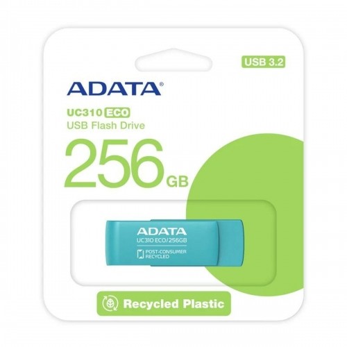 USВ-флешь память Adata UC310  256 GB Зеленый image 2