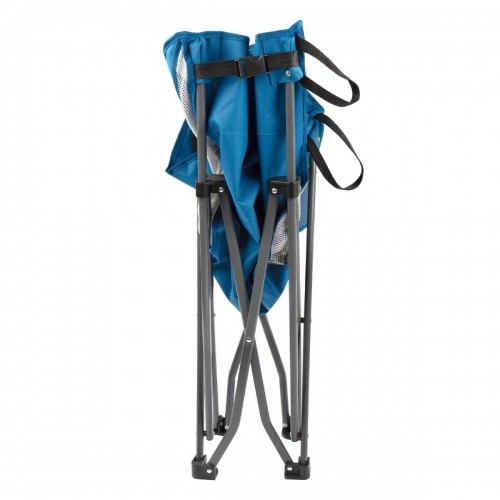 Foldable Camping Chair Aktive Blue 48 x 86 x 50 cm (2 Units) image 2