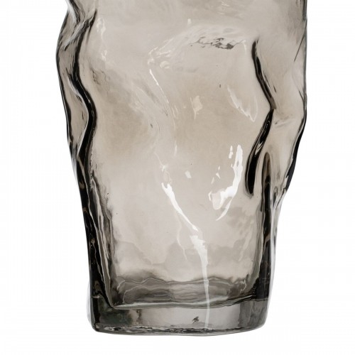 Vase Grey Crystal 19 x 17 x 38,5 cm image 2