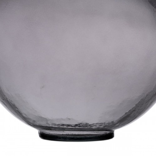 Vase Grey recycled glass 20 x 20 x 25 cm image 2