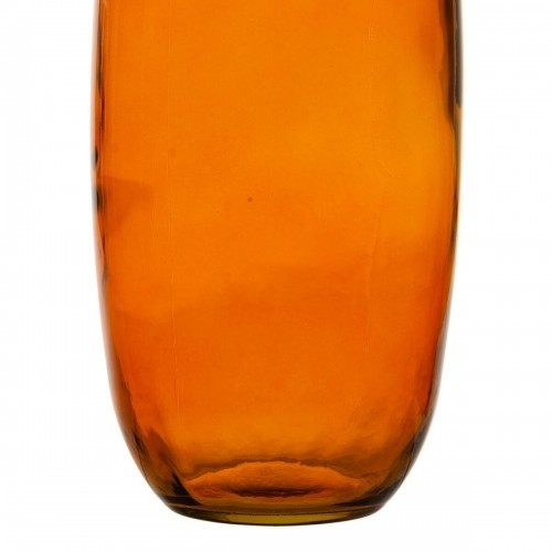 Vase Amber recycled glass 13 x 13 x 31 cm image 2