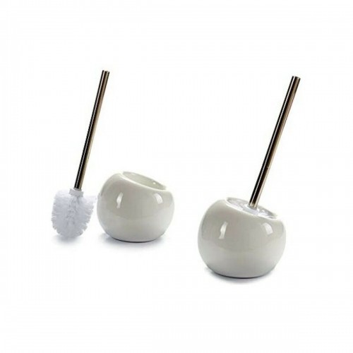 Toilet Brush Ceramic Silver Stainless steel 15 x 33,5 x 15 cm image 2