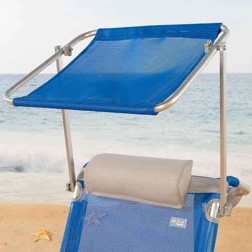 Пляжный стул Aktive Синий 47 x 67 x 43 cm (2 штук) image 2