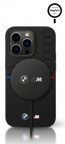 BMW M Edition 15W Magnetic Wireless Charger Black image 2