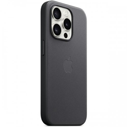 Etui Apple MT4H3ZM|A iPhone 15 Pro 6.1" MagSafe czarny|black FineWoven Case image 2