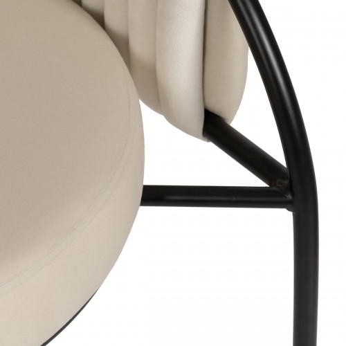 Bigbuy Home Krēsls Balts Melns 60 x 49 x 70 cm image 2