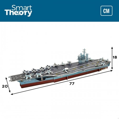 3D Puzle Colorbaby Nimitz Lidmašīnu bāzes kuģis 67 Daudzums 77 x 18 x 20 cm (6 gb.) image 2