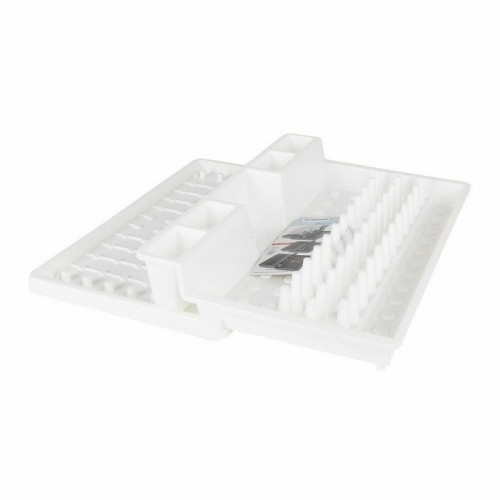 Draining Rack for Kitchen Sink Tontarelli Bella White 44,7 x 30 x 8,8 cm (6 Units) image 2