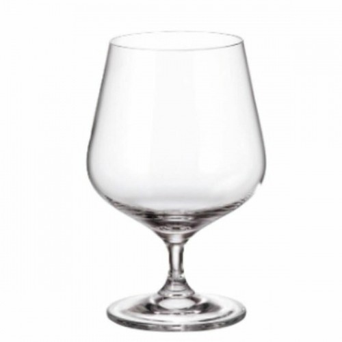 Set of cups Bohemia Crystal Sira Cognac 590 ml 6 Units 4 Units image 2