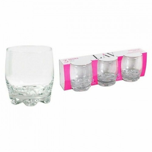 Set of glasses LAV Adora 290 ml 3 Pieces (16 Units) image 2
